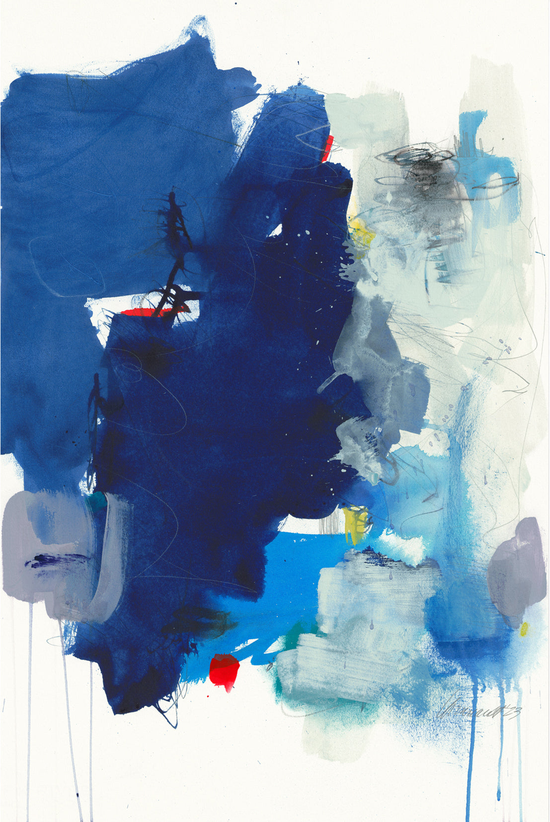 Mes bleus en trilogie