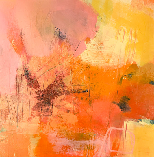 En haut de la tour à feu